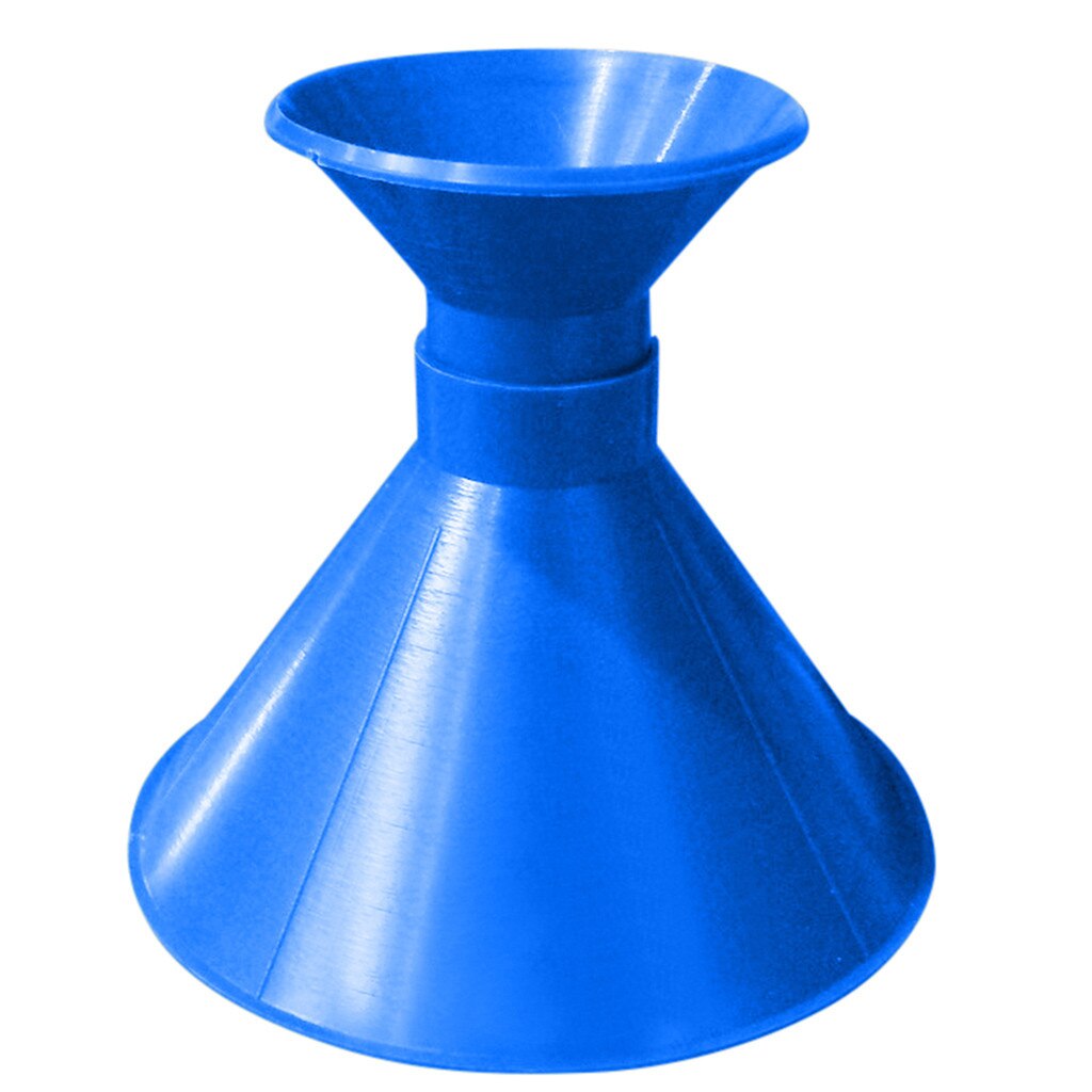 Auto Car Magic Ice Scrape One Round Cone-Shaped Windshield Ice Scraper Ice Shovel Tool Snow Remover Window Glass Cleaning: Blue