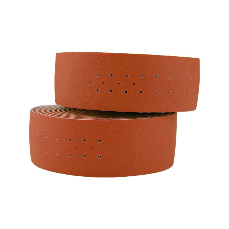 Mountain Bike Road Bike Leather Perforated Perforated Bicycle Handlebar Strap Of Bike With Breathable Belt Handlebar Wrapping