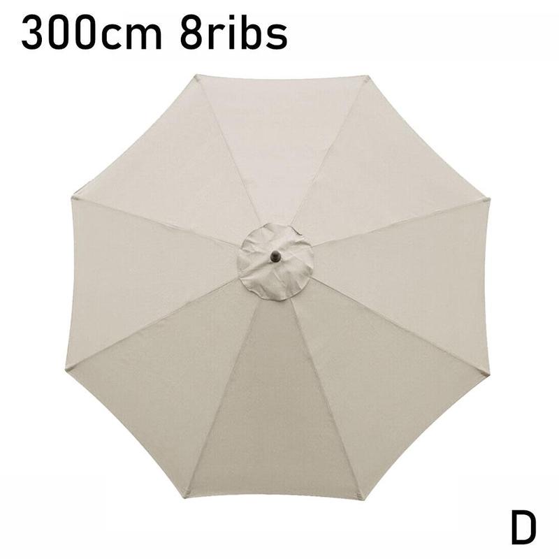 3 Meters Parasol Replacement Fabric Garden Parasol Canopy Cover Suitable For 8-arm Umbrella Cover DIY Tent Sewing Material A2F2: D