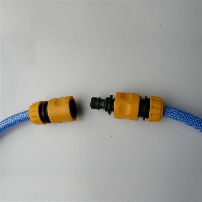 Tubo de água de lavagem rápida, conector de plástico útil para água de 1/2 ', conexão de tubulação de mangueira de jardim e fermentação caseira prática, 1 peça