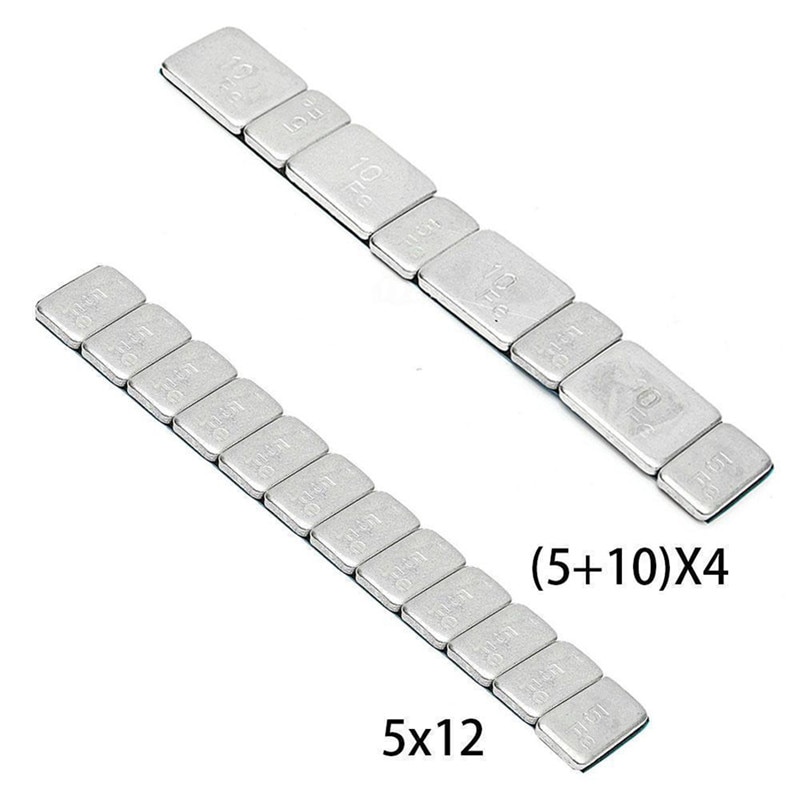 1pc 60g autot autot renkaisiin liittyvät työkalut tarvikkeet liimarengas pyörän tasapainotuspainot tikku moottoripyörälle