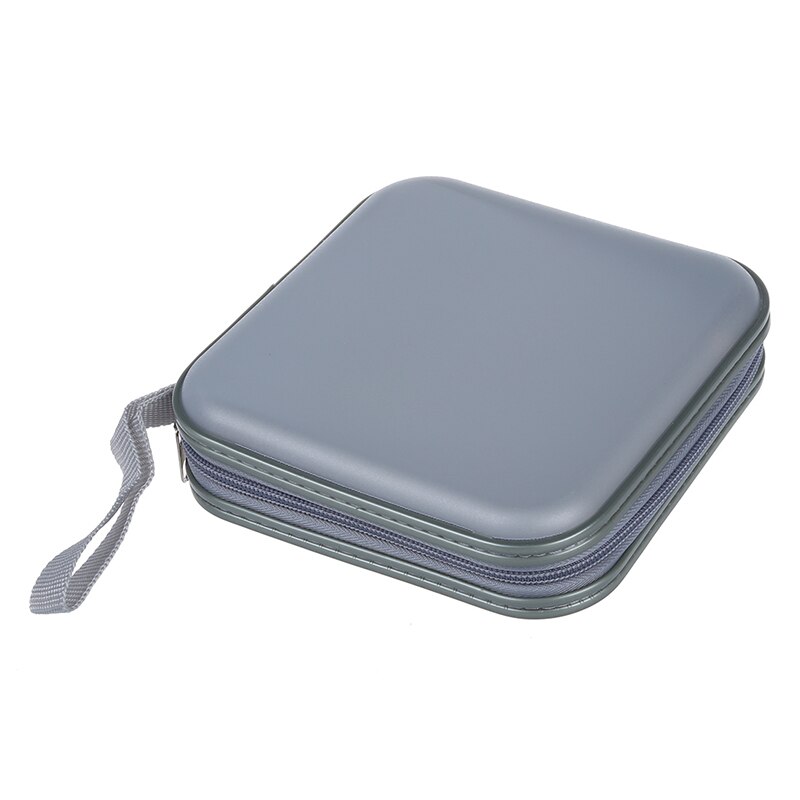 Étui de transport pour 40 cd disques dvd, pochette portefeuille, sac, boîte rigide