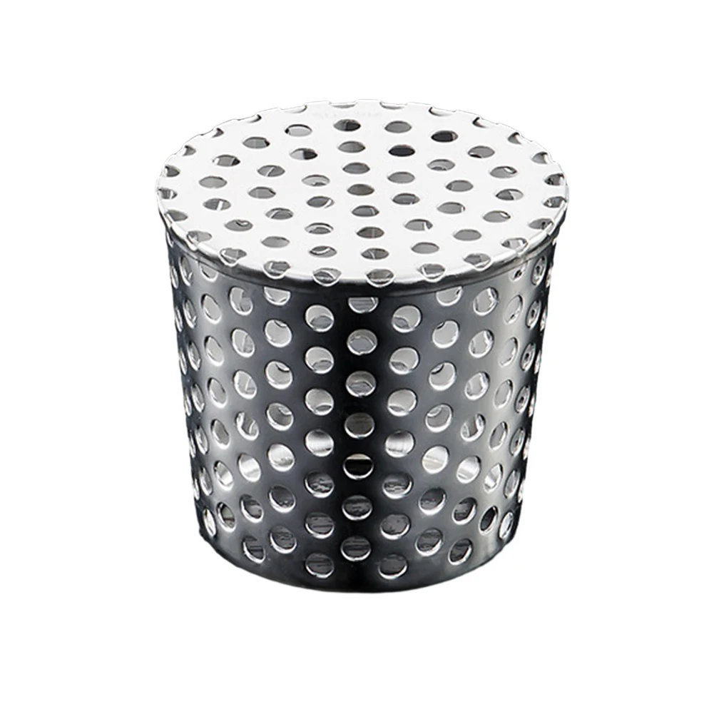 Drainage Cover Floor Drain Wall Insert Anti-blocking For Rooftop Balcony Outdoor Rain Bucket 50-200mm Practical: Rose