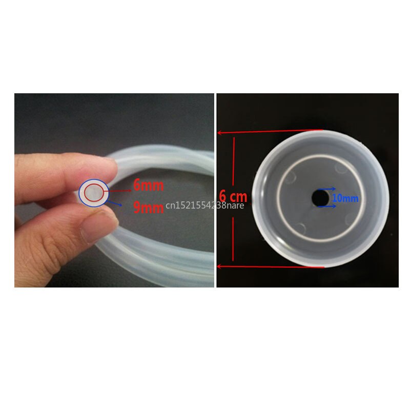 Water dispenser Accessories Food grade silicone hose,length 13cm,which can be connected by any length you want