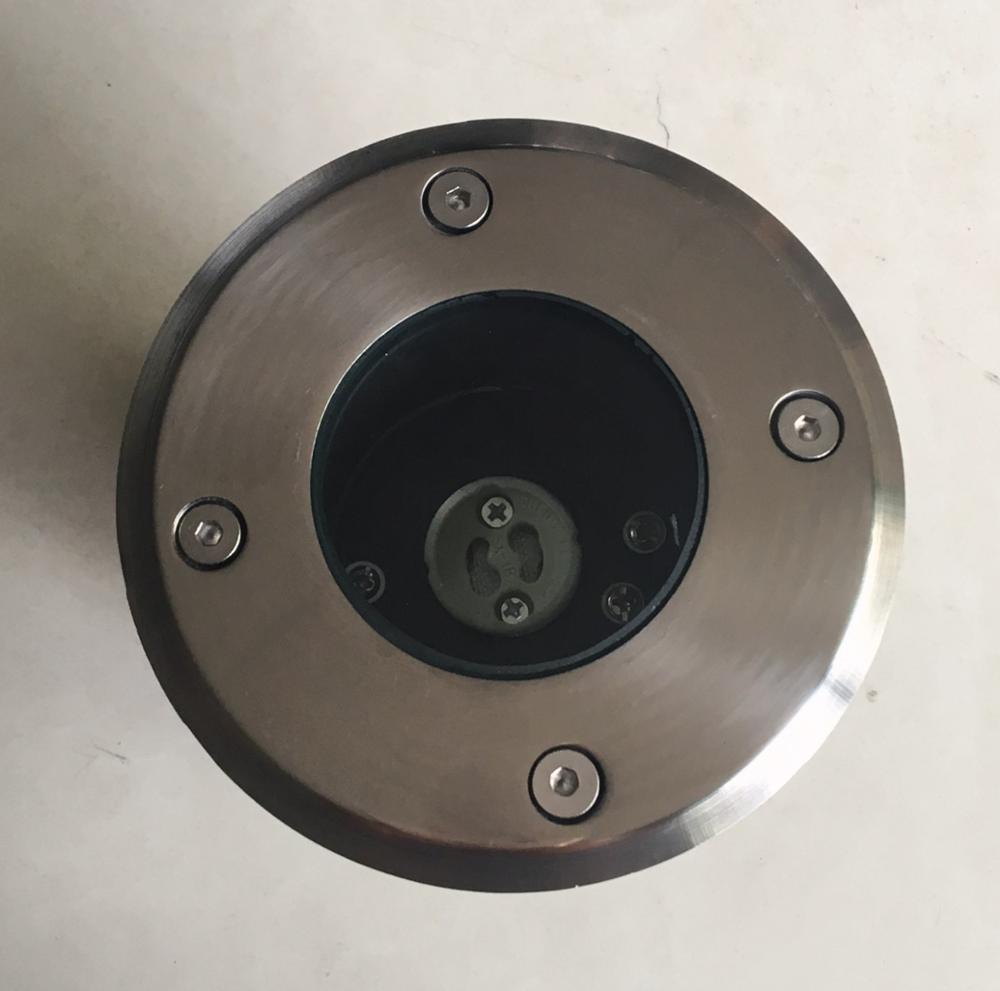 Replaceable bulb 5W GU10 LED Underground Light LED Outdoor Ground Light Garden Path Buried Yard Lamp AC85-265V IP67