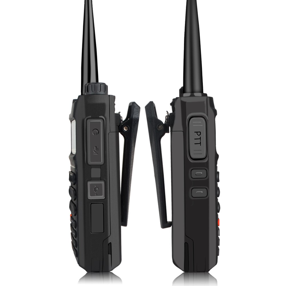 Scanner de fréquence VHF UHF, socotron UV5F PLUS double bande 5W, walkie-talkie Radio