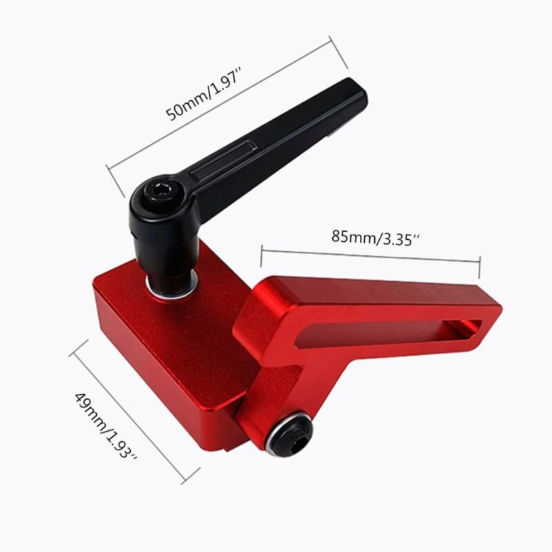 30 tipos de parada de guía de inglete para t-slot t-tracks aleación de aluminio herramienta de bricolaje para carpintería