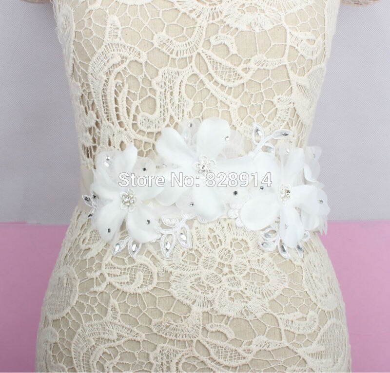 XINMILI Rhinestone Trim - Crystal Chain Ribbon For Wedding Dress, Craft Decoration (20.5x5cm) - View #5