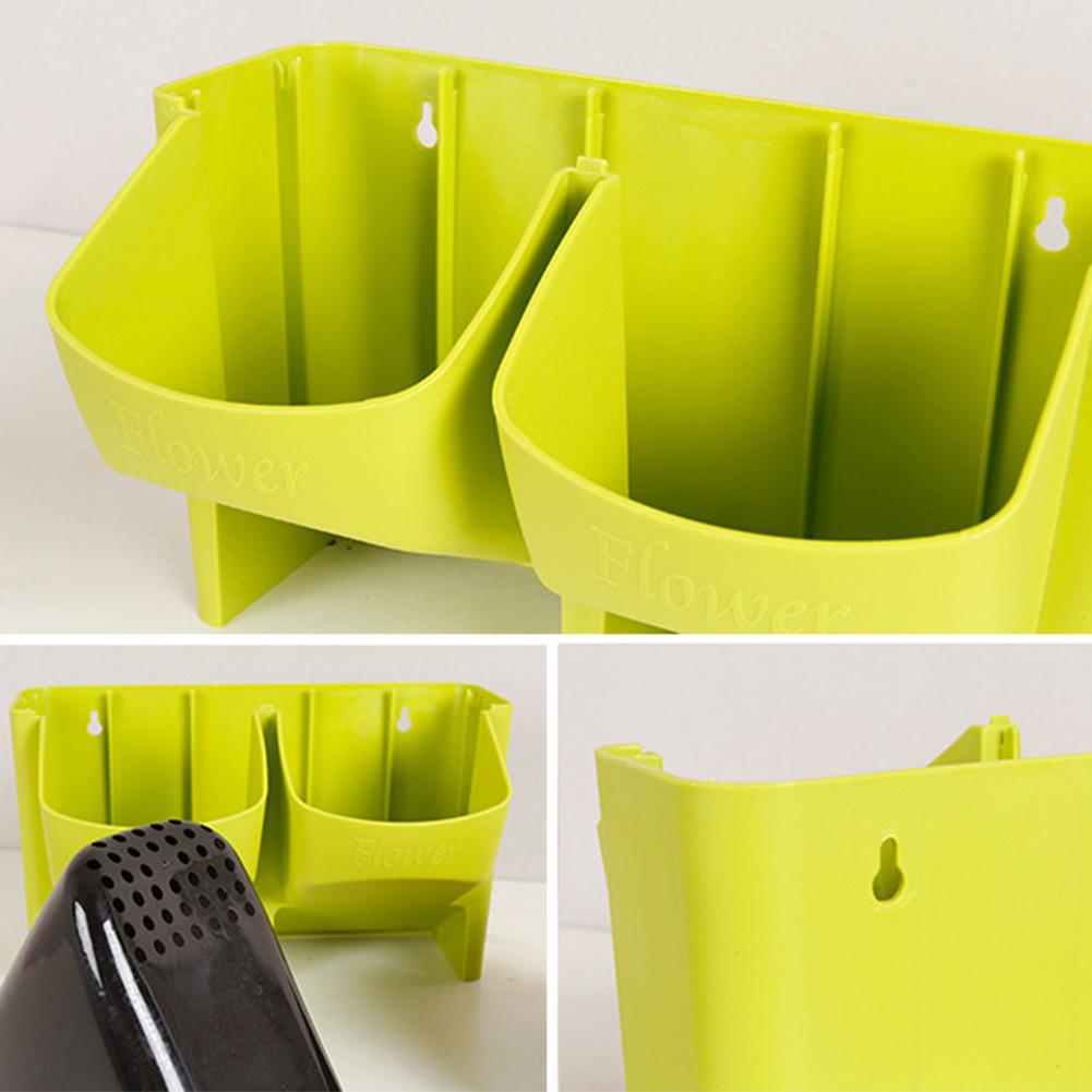 Self Watering Flower Pot Stackable Vertical Planter Wall Hanging Durable For Garden Balcony