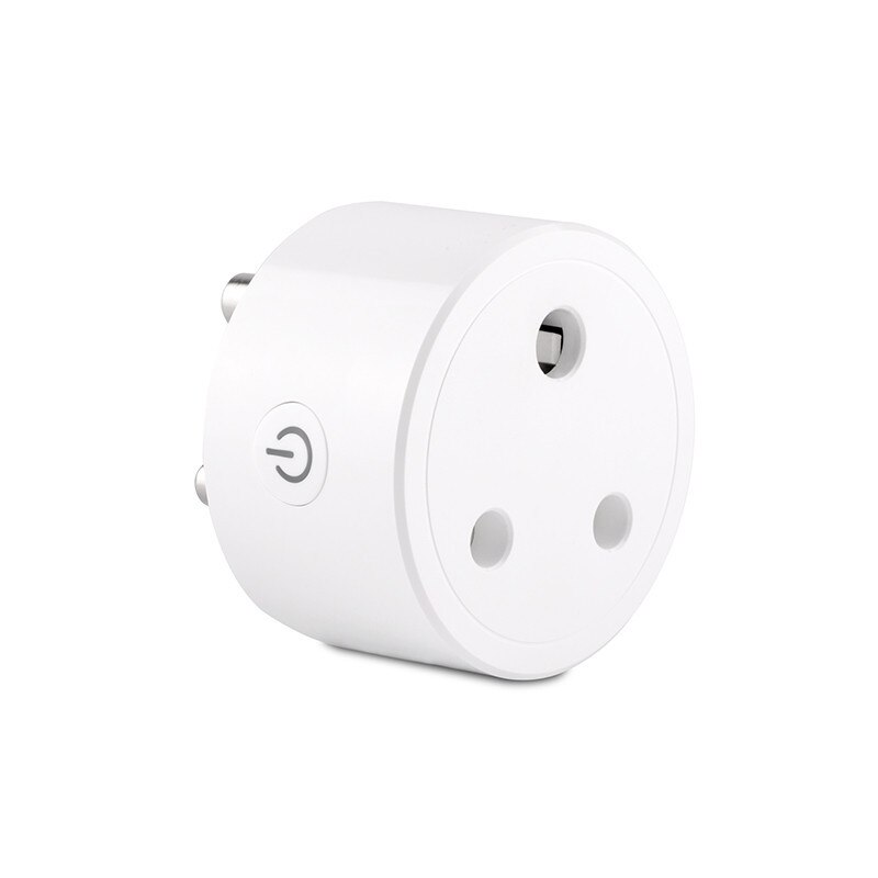 Indian Standard Mini Wireless Wall Timer Electrical Smart Socket 250V 16A Remote Control Wifi Smart Plug Alexa