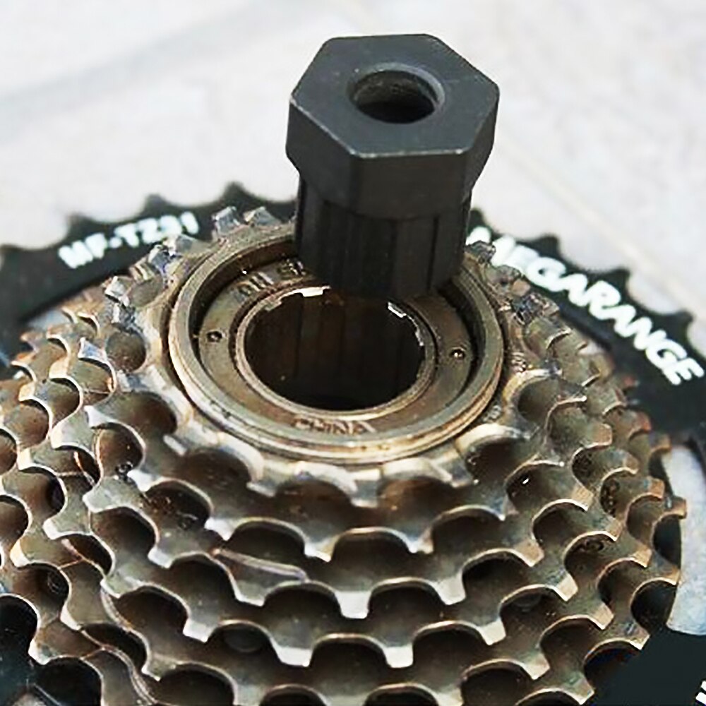 Bicycle Freewheel Socket Bike Rear Cassette Cog Remover Cycle Hub Repair Tool