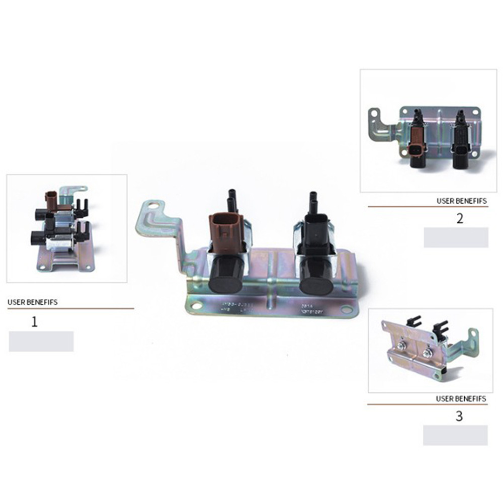 Auton imusarjan juoksuputki solenoidi venttiili tyhjiö solenoidi mazdalle 3 5 6 cx-7 oe:lf8218741 k5 t 46597 4 m 5g-9 a 500 k5 t 81777