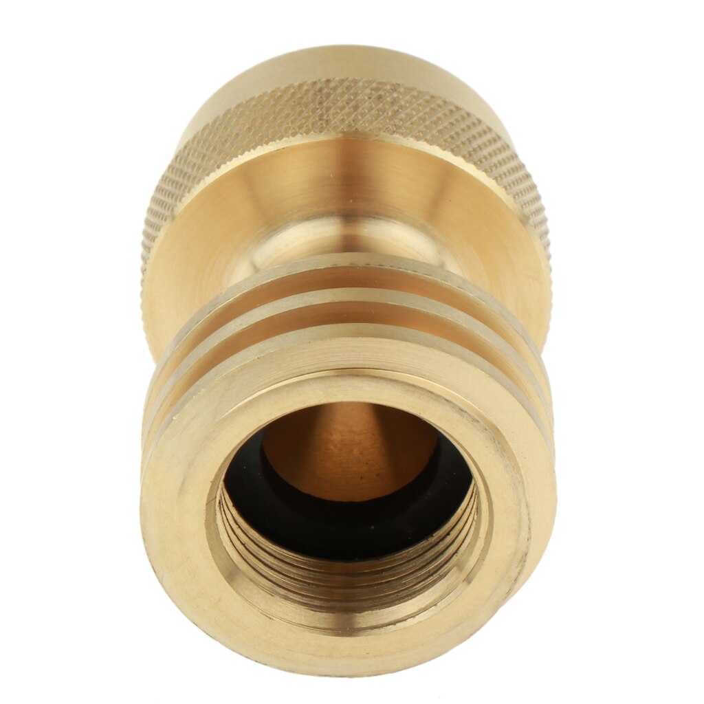 Universal Brass Gas Steel Bottle Propane Tank Adapter Converter Connector