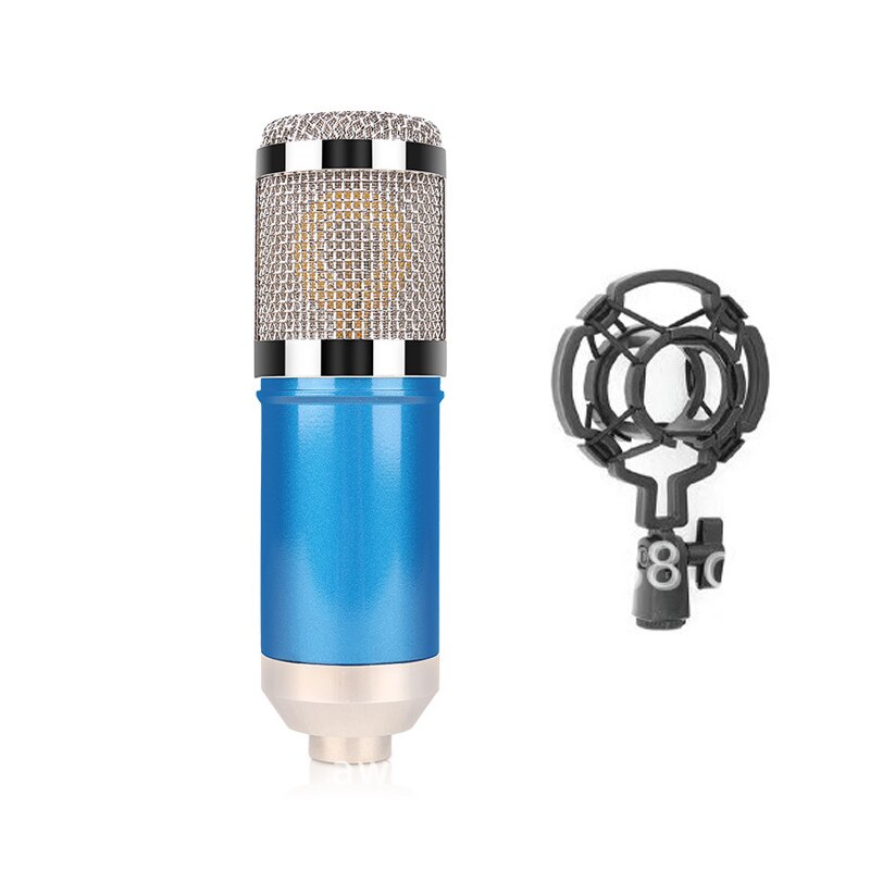 microfone bm 800 Studio Microphone Karaoke bm800 Condenser Sound Recording Microphone For computer: F
