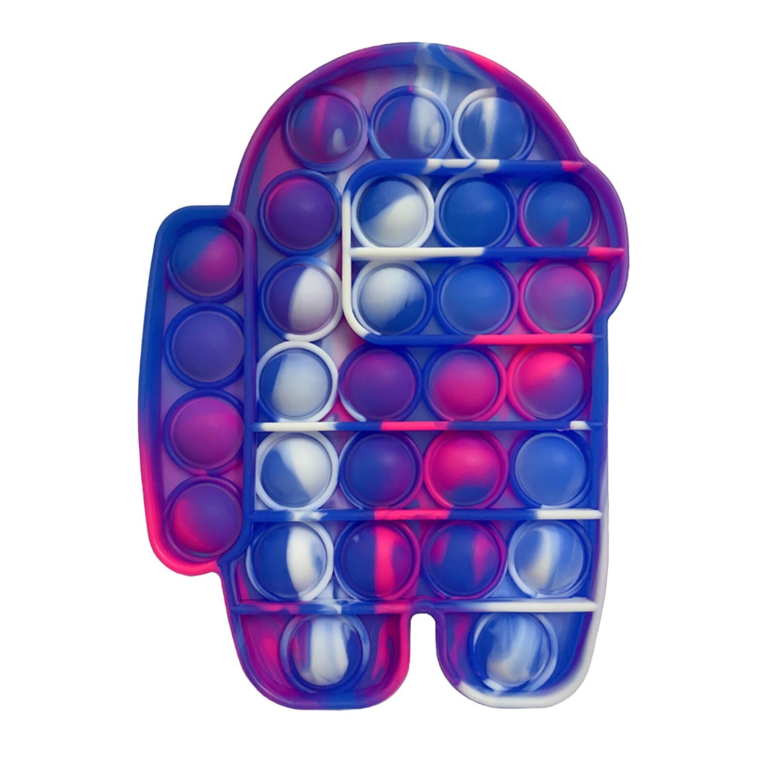 Push Pops Bubble Sensory Toy Autism Special Needs Stress Reliever Helps Relieve Stress and Increase Focus Soft Squeeze Kid Toys: C
