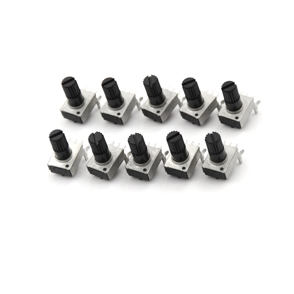 10Pcs Single-Joint Potentiometer B10K Verstelbare 0932 Type Potentiometer Model 0932