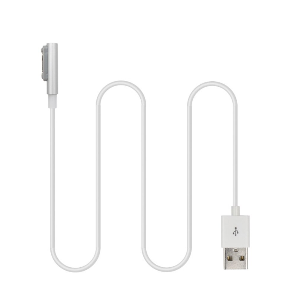 100cm magnetiske usb-opladerkabel til sony xperia  z3 l55t z2 z1 compact  xl39h