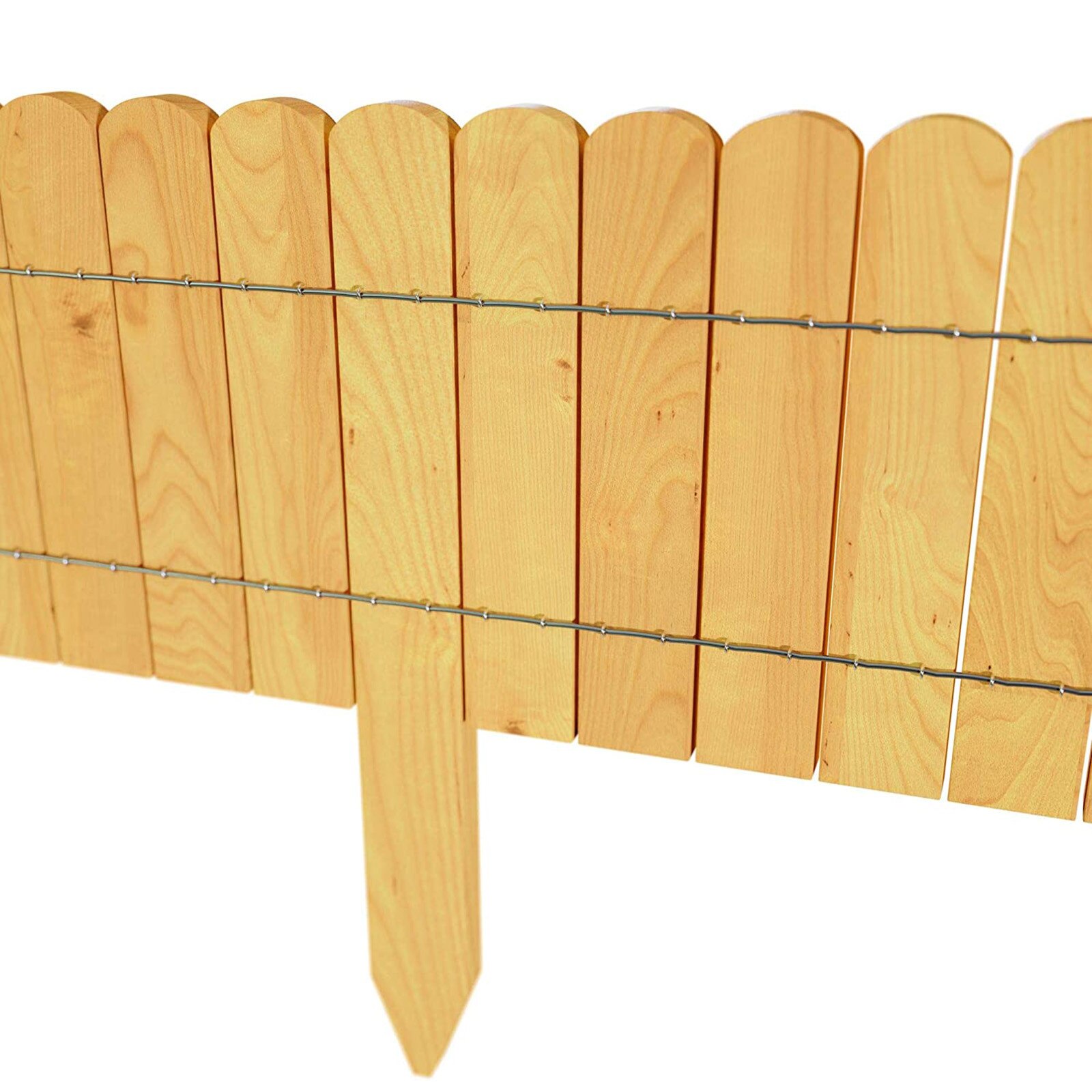 Log Roll Border As Easy Plug-in Fence Garden Supplies Log Roll Border Trellis &amp; Gates Gardening Home Decoration Accessories