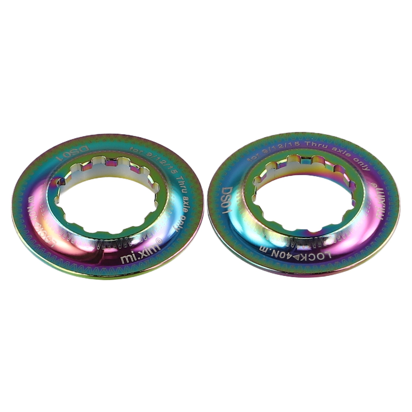 Fix Center Lock Disc Brake Lock Rings Center Lock Brake Outer Diameter 44.1mm High Strength Material For Bicycle Repair: PURPLE