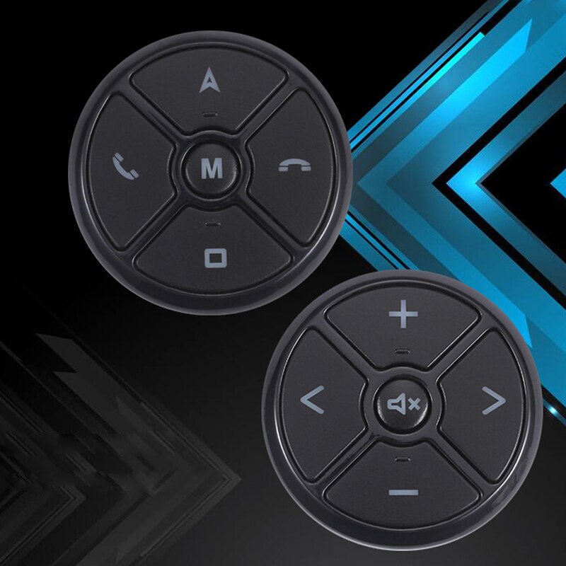 Universal 10 Key with Light Steering Wheel Remote Control Button Volume for Car Android Car Radio DVD GPS Navigation Player