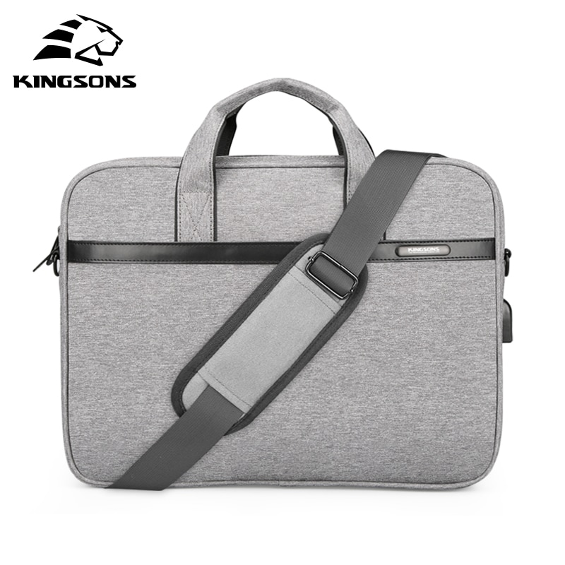 KINGSONS Case Voor Laptop 11 ", 12", 13 ", 14", 15 "Messenger Handtas Sleeve Bag Voor Zakelijke Reizen