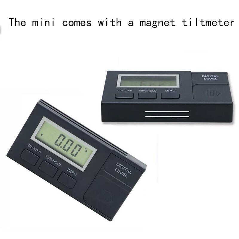 Mini draagbare hellingshoekmeter 4*90 0.1 uitschuifbare mini hellingshoekmeter zonder batterij
