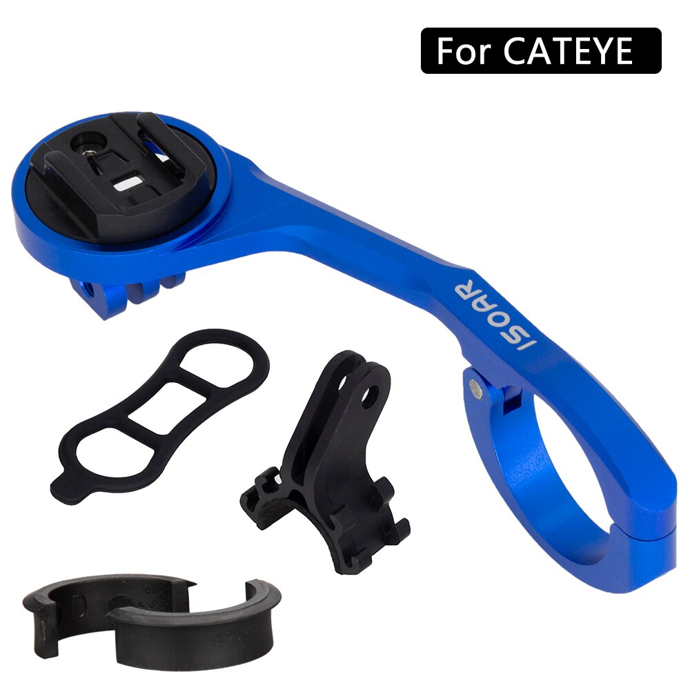 Bcycle Computer Odometer Wireless Support Extended Holder Camara Mount Bracket Handlebar Speedometer For GARMIN WAHOO BRYTON: CATEYE Blue II