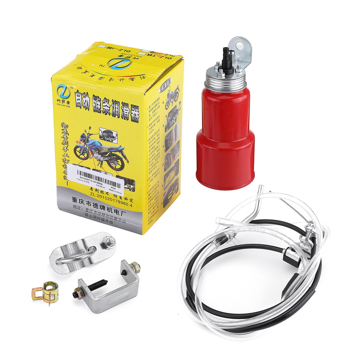 Auto Hand Controle Motor Smeermiddel Lub Onderdelen Accessoires Motorfiets Keten Lubricator Olieman Onderhoud Set