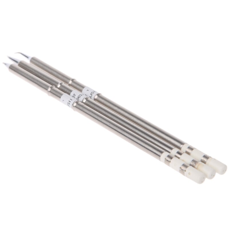3 Pcs T12-J02 T12-JL02 T12-JS02 Iron Tips Voor Hakko Soldeerstation FX-951 952