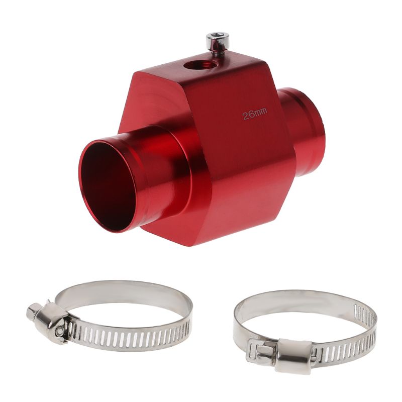 26mm-40mm Auto Wasser Temp Temperatur Sensor Messgerät gemeinsam Rohr Sensor Kühler Schlauch Adapter U2JA: 26mm