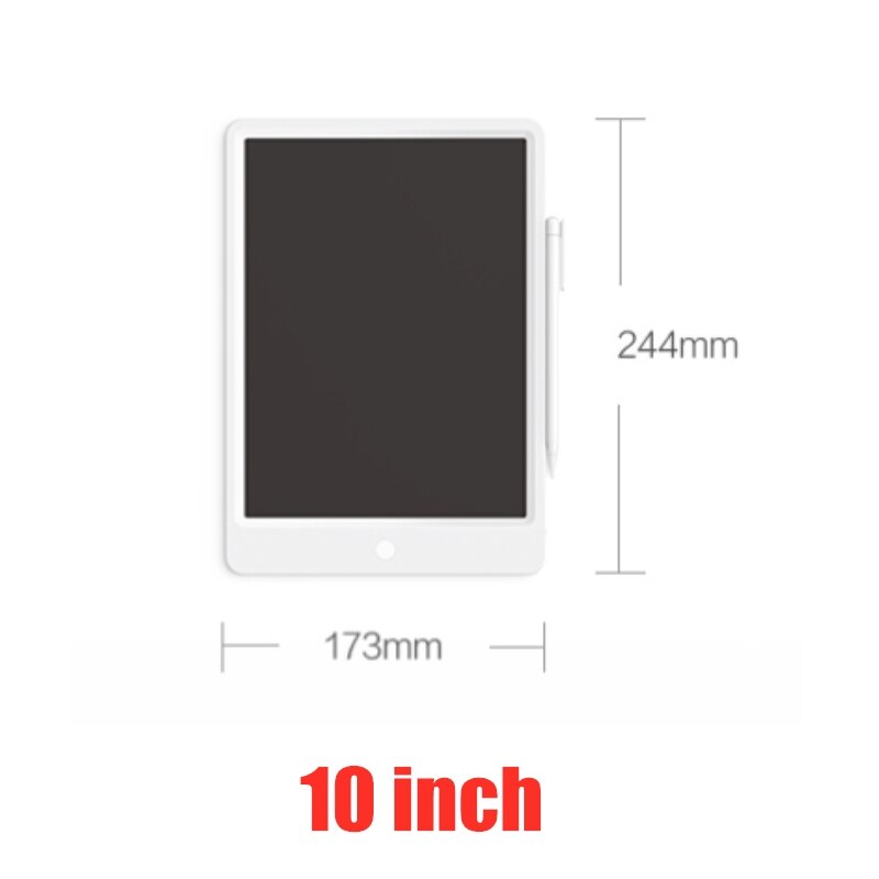 Xiaomi mijia lcd skrivetablet 20 "med pen 10/13.5 " digital tegning elektronisk håndskrift pad besked grafik bord: 10 tommer