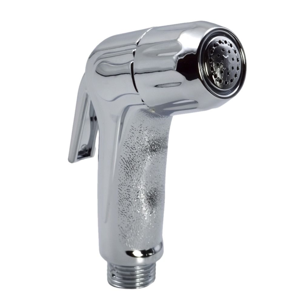 Multi-functional Bidet Sprayer Portable ABS High Pressure Handheld Shower Faucet Toilet Sprayer Shattaff Shower Accessories: WHITE