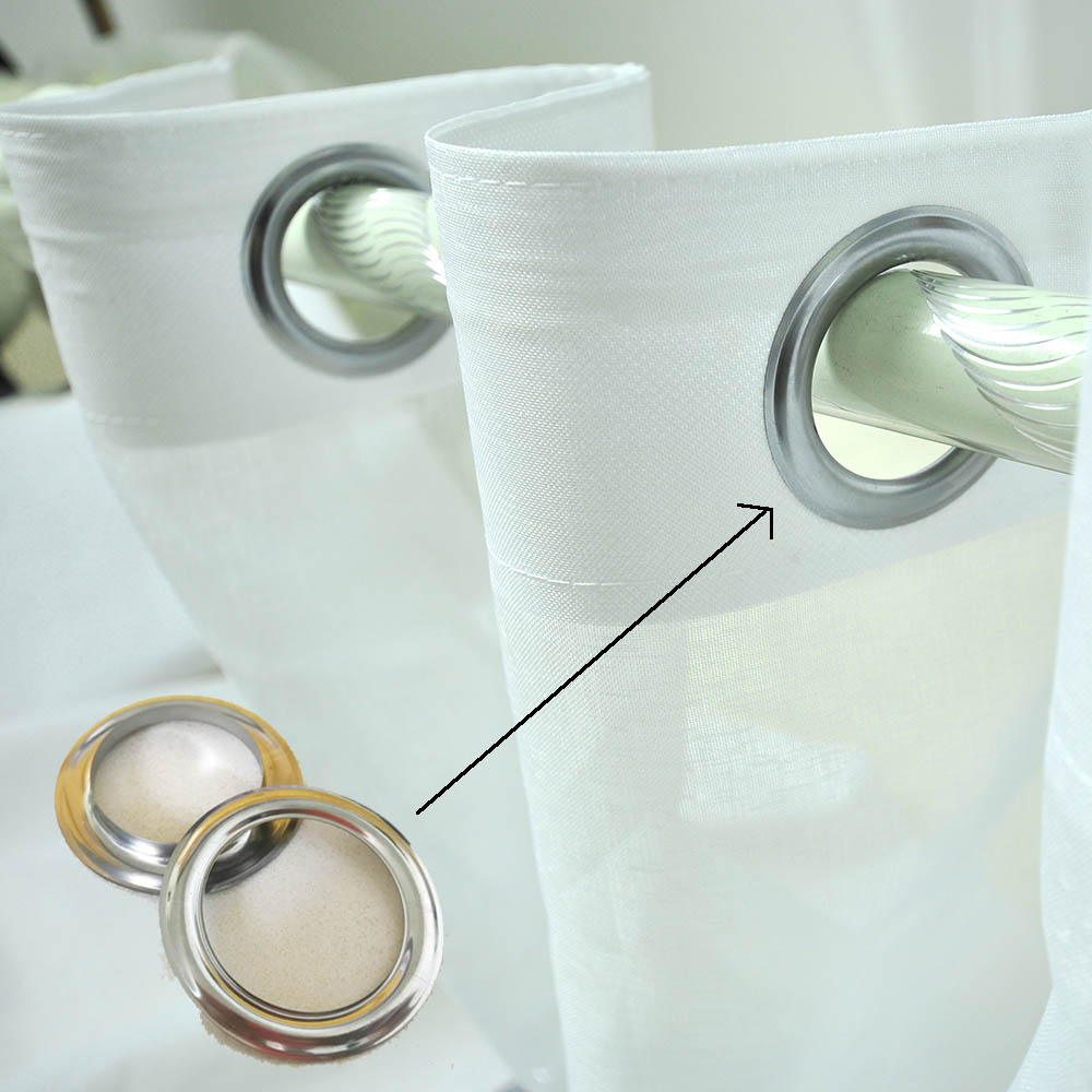 Stainless Metal Ring for Curtains DIY Metal Curtain Eyelet Accessories Grommet top Ornament Install By Stamping Machine CP03C