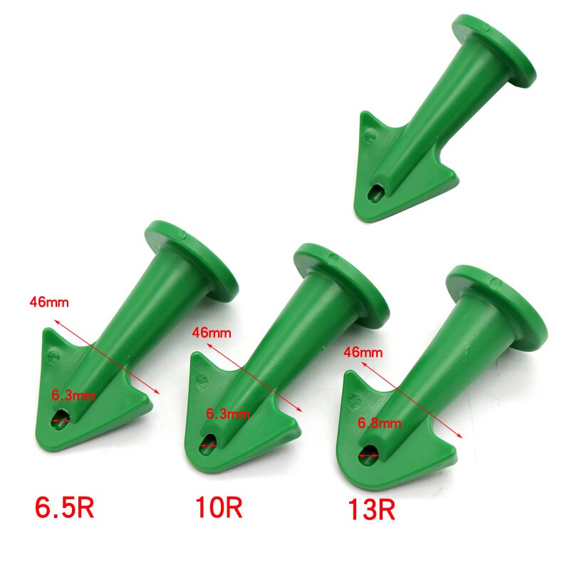 4 Pcs Silicone Caulking Tool 6.5R 10R 13R Trowel Nozzle Stainless ...