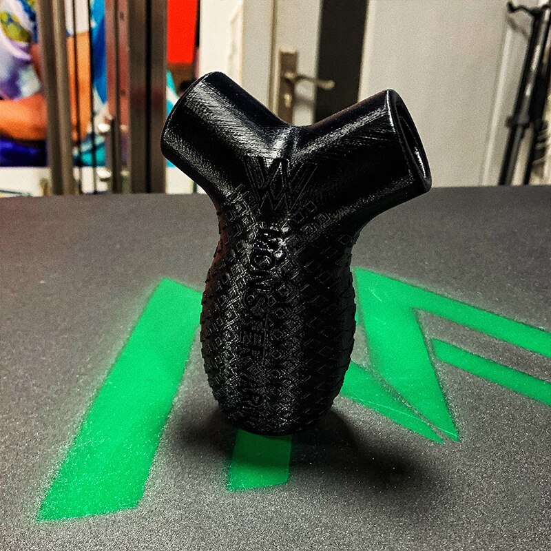 Y-shaped Arm Wrestling Grip Handle With Strap Armwrestling Pronation Rising Rope Gym Home Forearm Finger Strength Training Grips