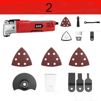 Multi-Function Electric Saw Oscillating Trimmer Home Renovator Tool woodworking Tool: 2