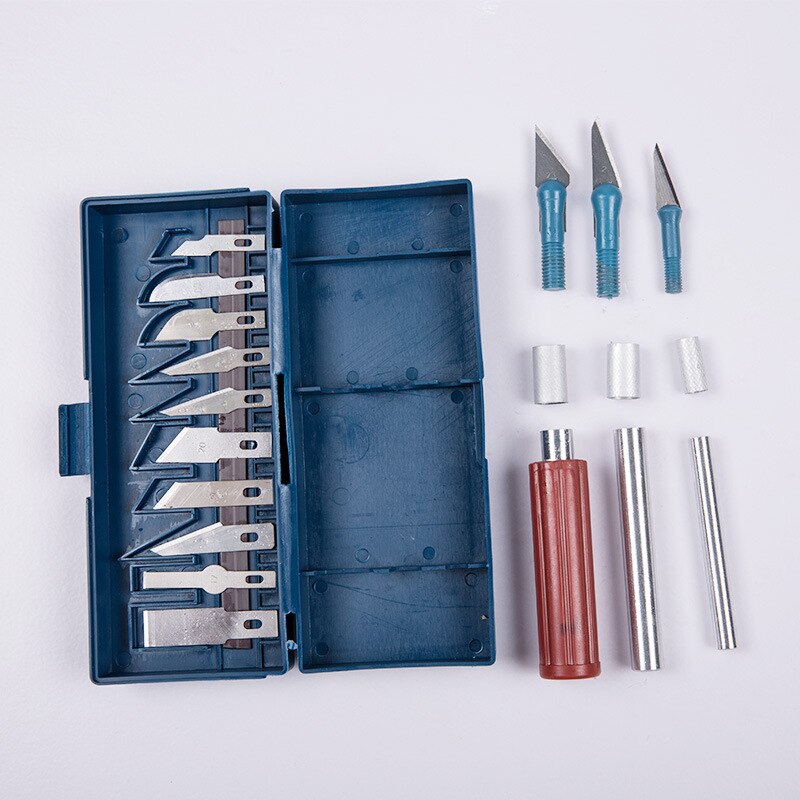 7pcs Precision Craft Hobby Utility Exacto Knife Set Sharp Razor Knives Tool for Architecture Modeling Scrapbooking Felt Wood