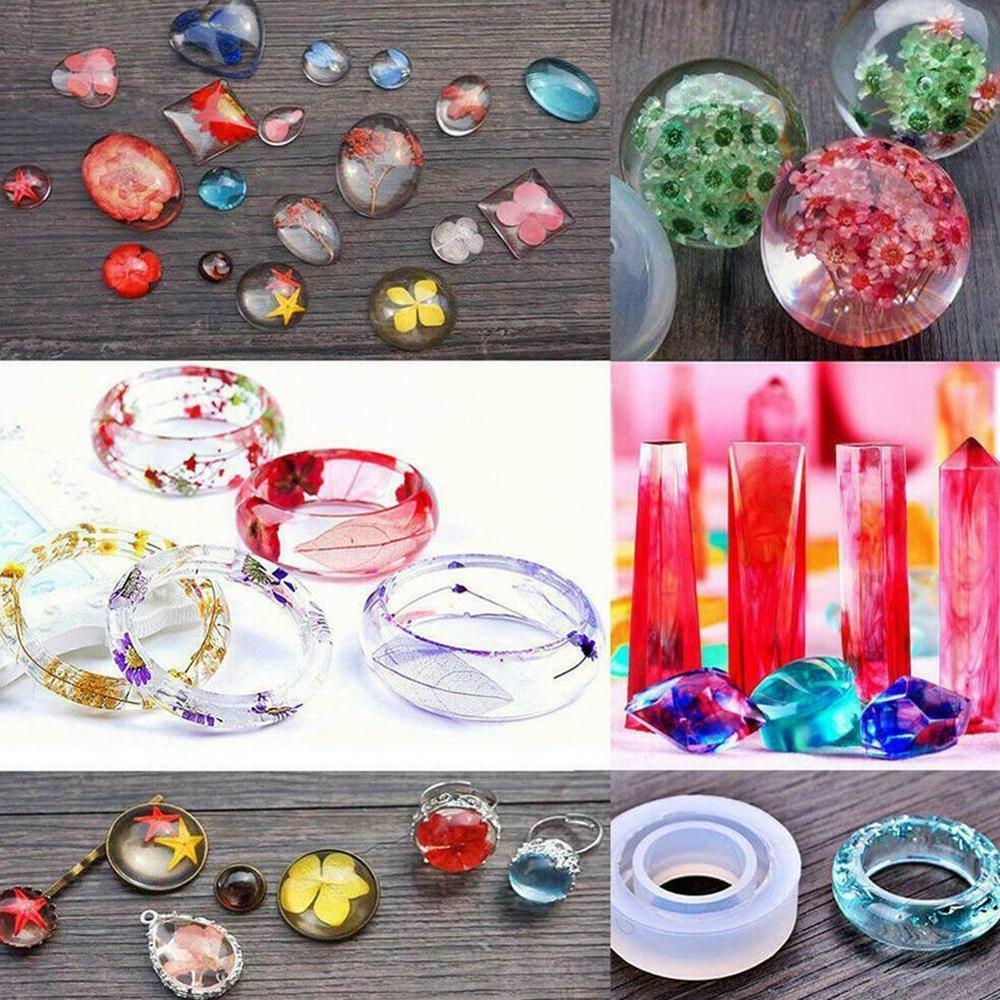 277 Piece Set DIY Crystal Epoxy Mold Jewelry Mold Tool Epoxy Mold Crystal Special Jewelry Tool Kit Mold Kit