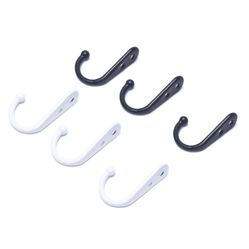 44*30mm Double trou accrocheur manteau crochets Vintage métal vêtements salle de bains mur cintre porte crochet pour vêtements chapeau sac 1pc