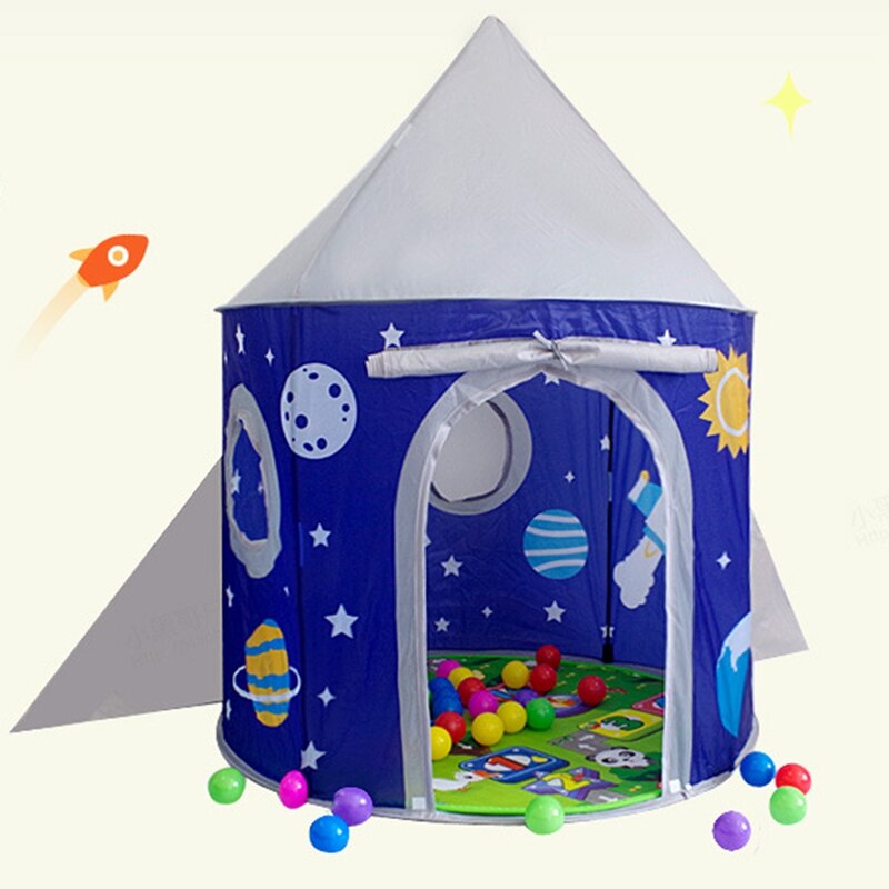 Ruimte Planeet Kinderen Tent Indoor Bal Pool Spel Huis Draagbare Baby Speelhuis Tent Voor Kinderen Tent Kinderen