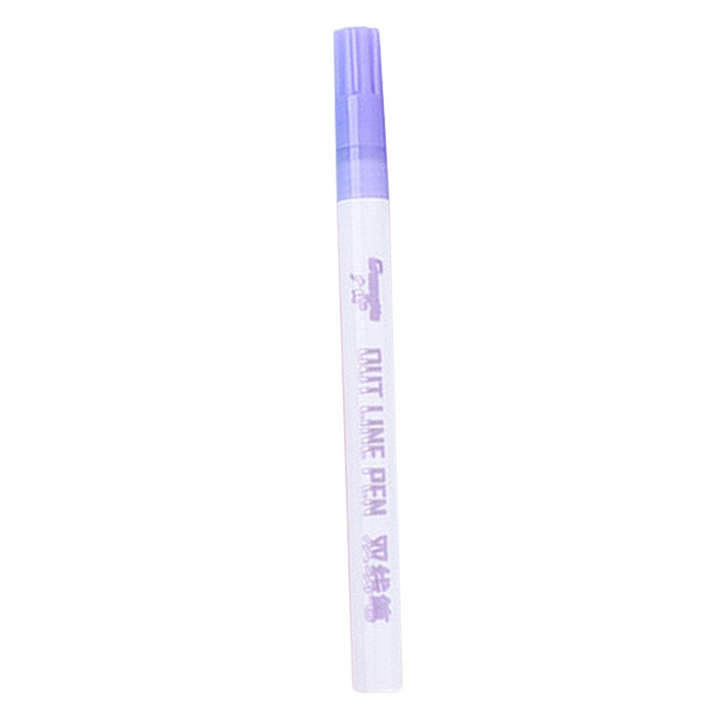 Card Writing Drawing Double Lines Outline Pen Out Line Pen Fine Liner Marker Calligraphy Lettering Scrapbooking Pen#p7: Purple 