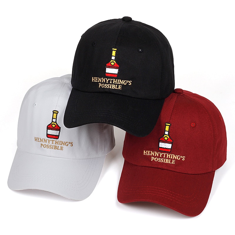 Ongestructureerde de rapper hennythings mogelijk vader hoed verstelbare baseball cap hiphop snapback golf cap vrouwen mannen trucker botten