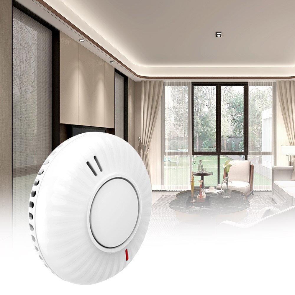 High Sensitive Stable Independent Alarm Smoke Detector Home Security Wireless Alarm Smoke Detector Sensor Fire Equipment