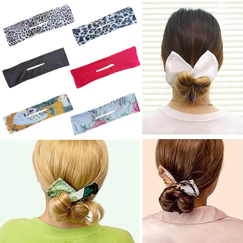Épingles à cheveux magiques pour femmes, pinces à cheveux en tissu pour filles, accessoires tressés