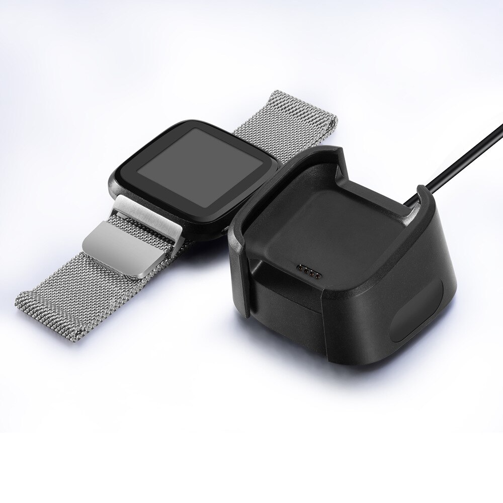 Chargeur USB remplaçable pour montre connectée Fitbit versa/versa lite, 10 pièces/paquet, câble de chargement pour Fitbit versa/versa lite