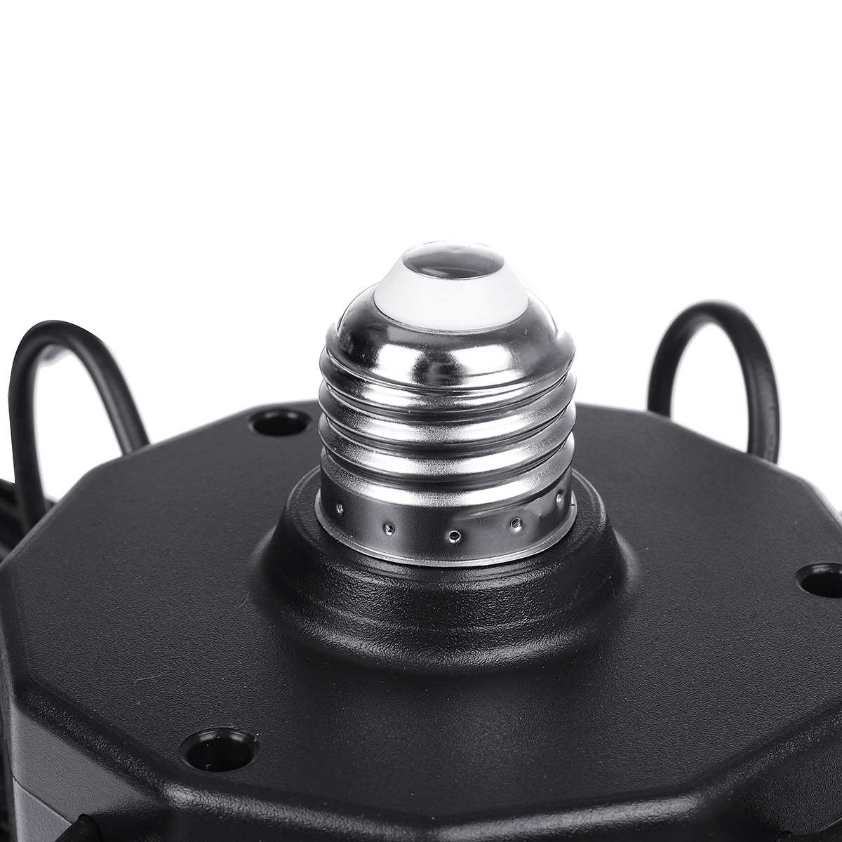 LED Garage Lights 300W E27 Garage Ceiling Light Adjustable Work Light Bulbs with 2/3/4/5 Panel Led Shop Lights+Remote Control