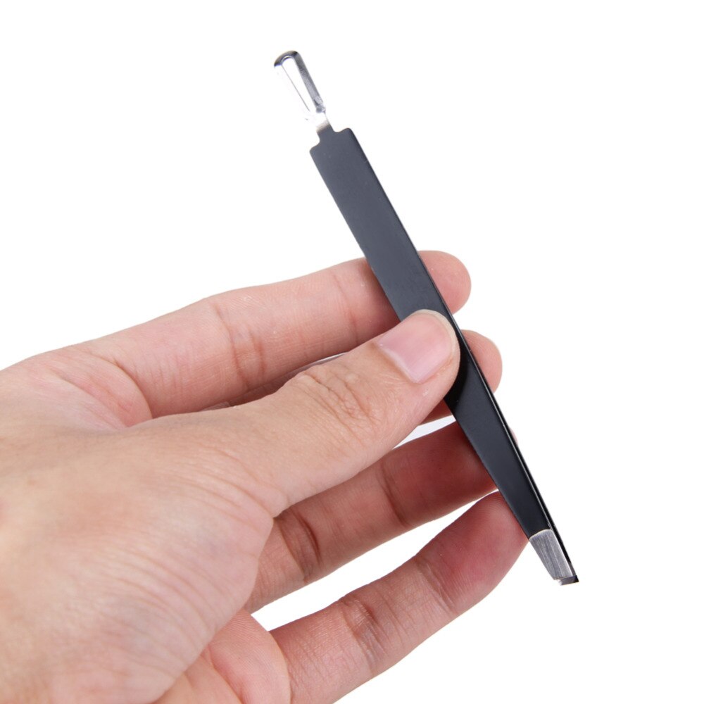 2 in1 antistatiska ögonbryn pincett blackhead remover verktyg ansiktshårborttagning clip rena pormaskar ögonbryn makeup skönhetsverktyg