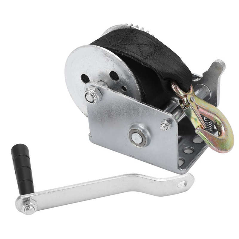 Hand Winch Portable Hand Crank Winch with Wide Range Of Applications for ATV Boat Trailer Truck Car