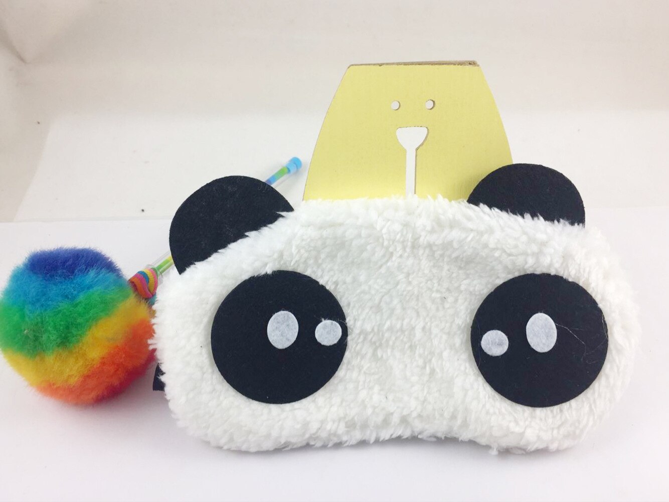 Mignon Panda Face de Couchage Masque Pour Les Yeux Yeux Bandés Voyage Sommeil Aide: Pathetic Panda