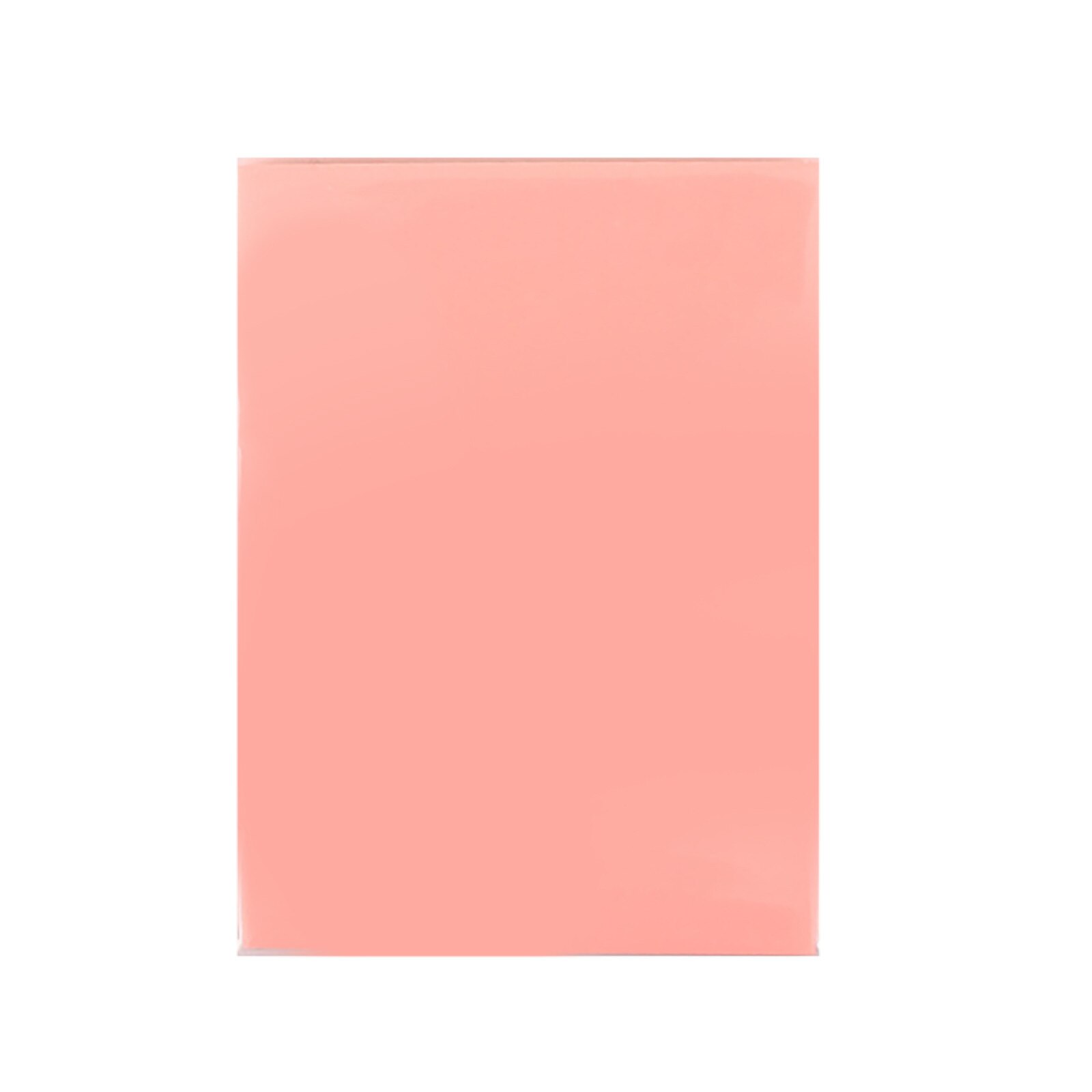 50pcs Transparent Sticky Note Pads Colorful Waterproof Self-Adhesive Sheets Notepad School Office Supplies Stationery 70x95mm: pink